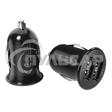 Автомобильное зарядное устройство ACD ACD-C242-X1B черный 24Вт, 2xUSB, 5В, 4.8А RTL