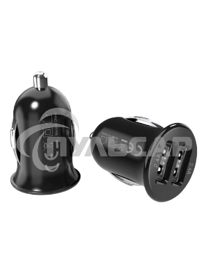 Автомобильное зарядное устройство ACD ACD-C242-X1B черный 24Вт, 2xUSB, 5В, 4.8А RTL