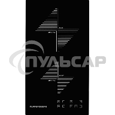 Индукционная варочная панель Kuppersberg ICO 301 / домино, ширина 30 см, 2 зоны индукционного нагрева, сенсорное управление, 3 цифровых дисплея, 9 уровней мощности, таймер,автоотключение, защита от перелива, защита от детей, индикаторы остаточного тепла, 
