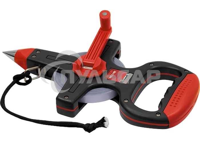 Рулетка геодезическая Matrix 50 м х 12,5 мм, металлическая лента, открытый корпус