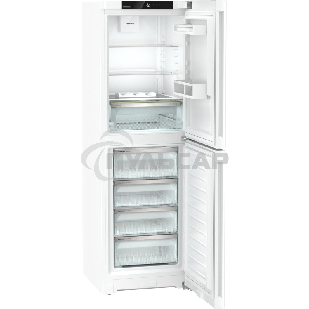 Холодильник Liebherr CND 5204-22 001 белый двухкамерный 185/123л морозилка снизу