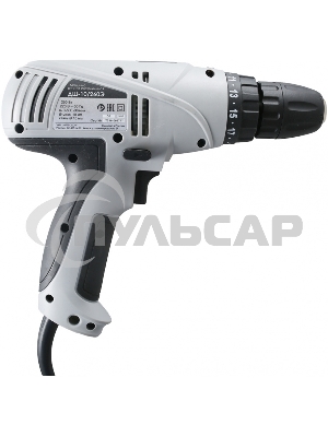Дрель-шуруповерт ИНТЕРСКОЛ ДШ-10/260Э, Сетевая, 260Вт