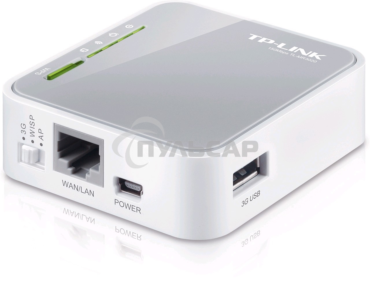 Маршрутизатор беспроводной TP-Link SOHO TL-MR3020 10/100BASE-TX