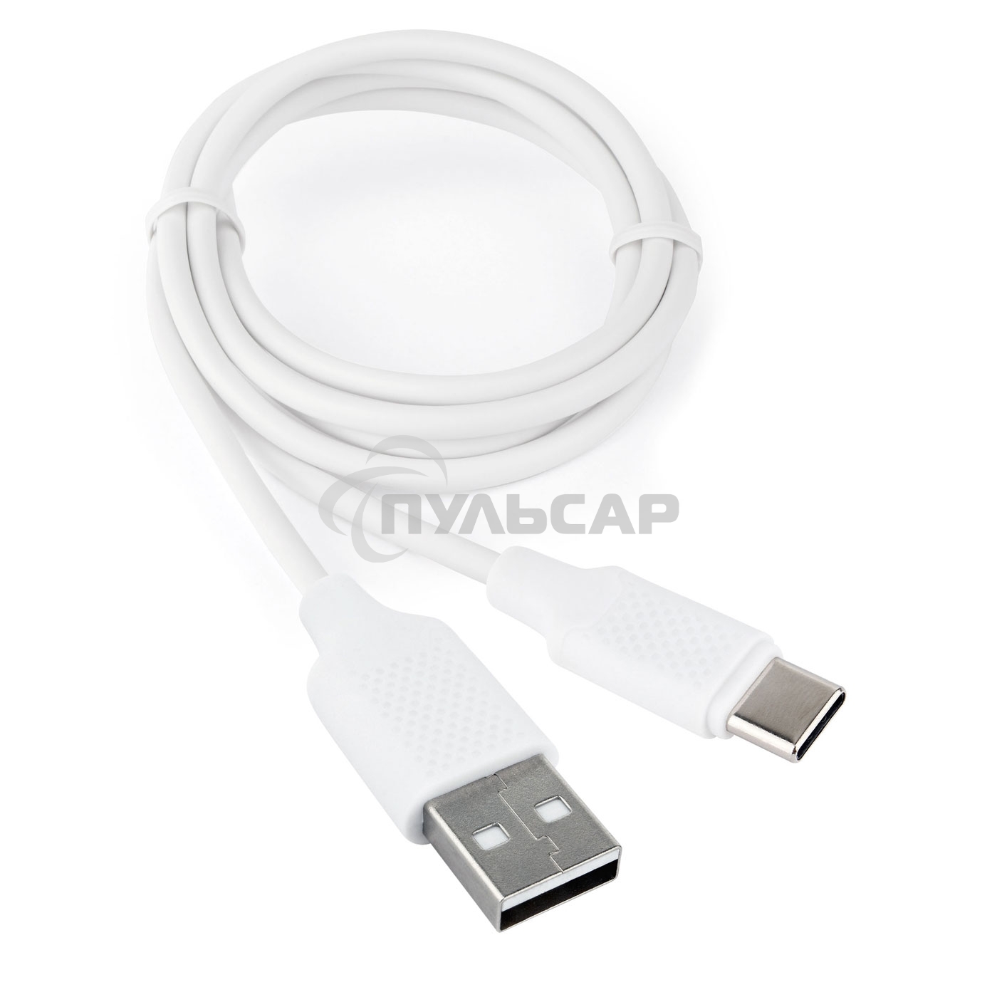 Кабель USB2.0 Cablexpert CCB-USB2-AMCMO2-1MW, AM/Type-C, издание Classic 0.2, длина 1м, белый, блистер