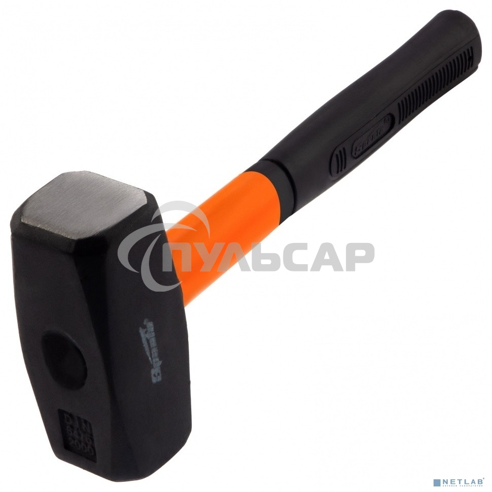 Кувалда SPARTA 2000 г, фибергласовая обрезиненная рукоятка 10917