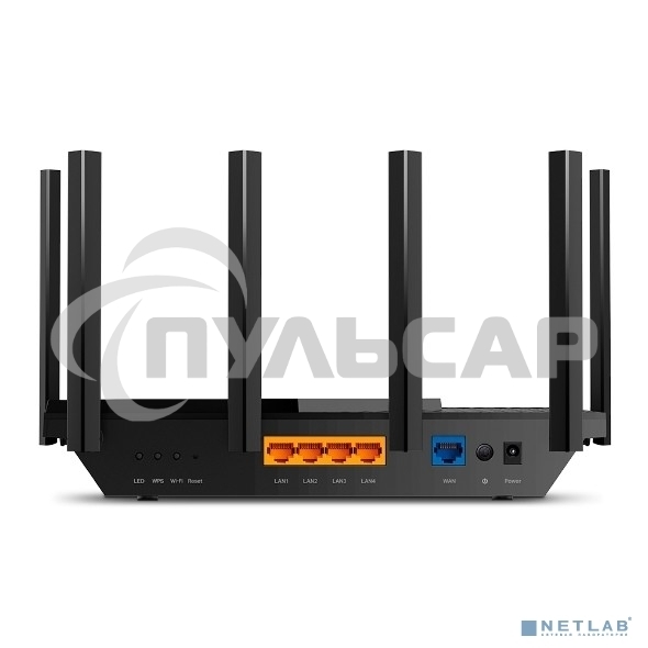 Роутер TP-Link Archer AX73 AX5400 Dual Band Wireless Gigabit Router, 1.5 GHz Tri-Core CPU, 1 GE WAN + 4 GE LAN ports, 1× USB 3.0 Port, support 1024-QAM, OFDMA, MU-MIMO, Airtime Fairness, Beamforming, 160MHz Channel Width, come with HomeShieldTM, support R