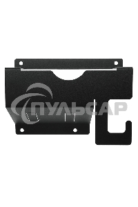 Держатель для угловых шлифмашинок до 125мм, настенный, с крючками, черный Rexant 38-0657