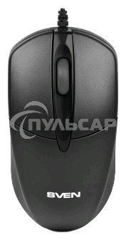 Мышь проводная SVEN RX-112 черный, 800 dpi, USB, кнопки - 3
