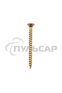 Саморез универсальный KRANZ 3.5х40, желтый цинк, короб (200 шт./уп.)