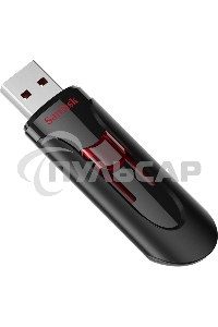 Флешка USB Sandisk 128 Gb Cruzer Glide SDCZ600-128G-G35 USB 3.0 черный/красный