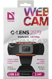 Веб-камера Defender G-lens 2579 HD720p 2МП