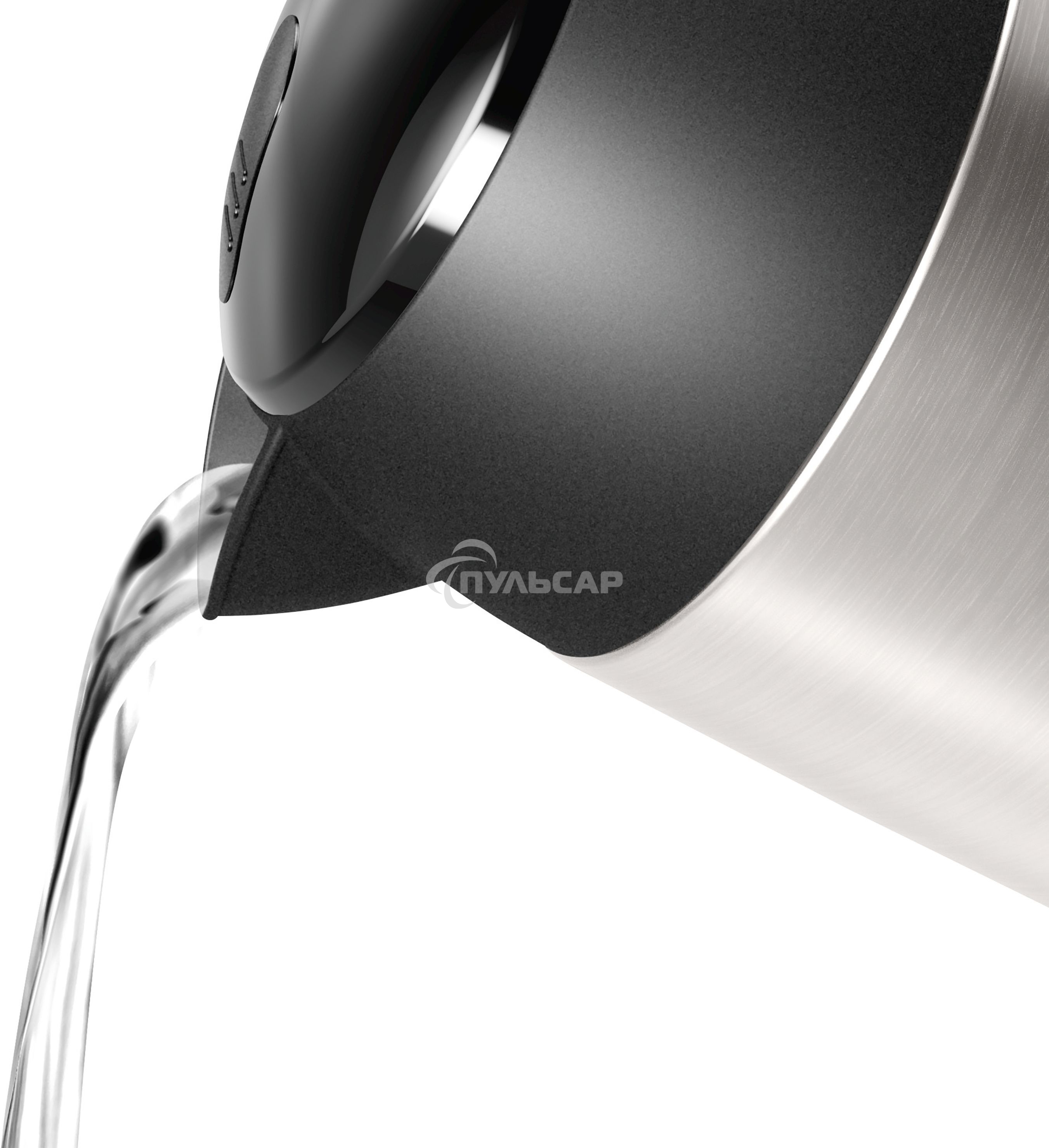 Чайник электрический Bosch TWK3P420 1.7л. 2400Вт черный (корпус: нержавеющая сталь)