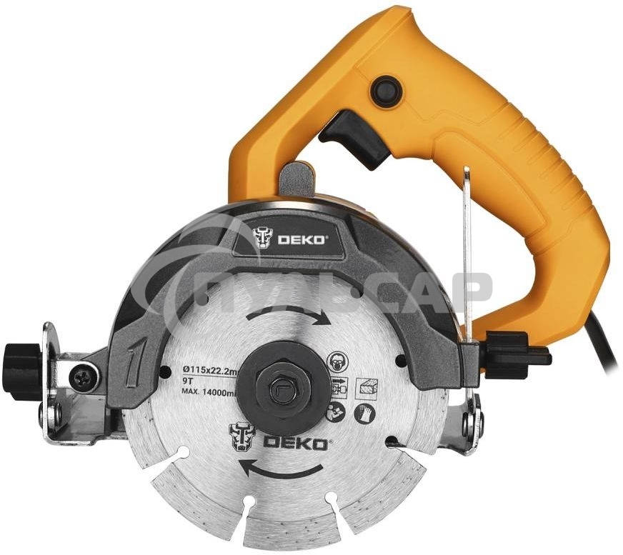 Циркулярная пила (дисковая) Deko DKCS1400 1400Вт (ручная)