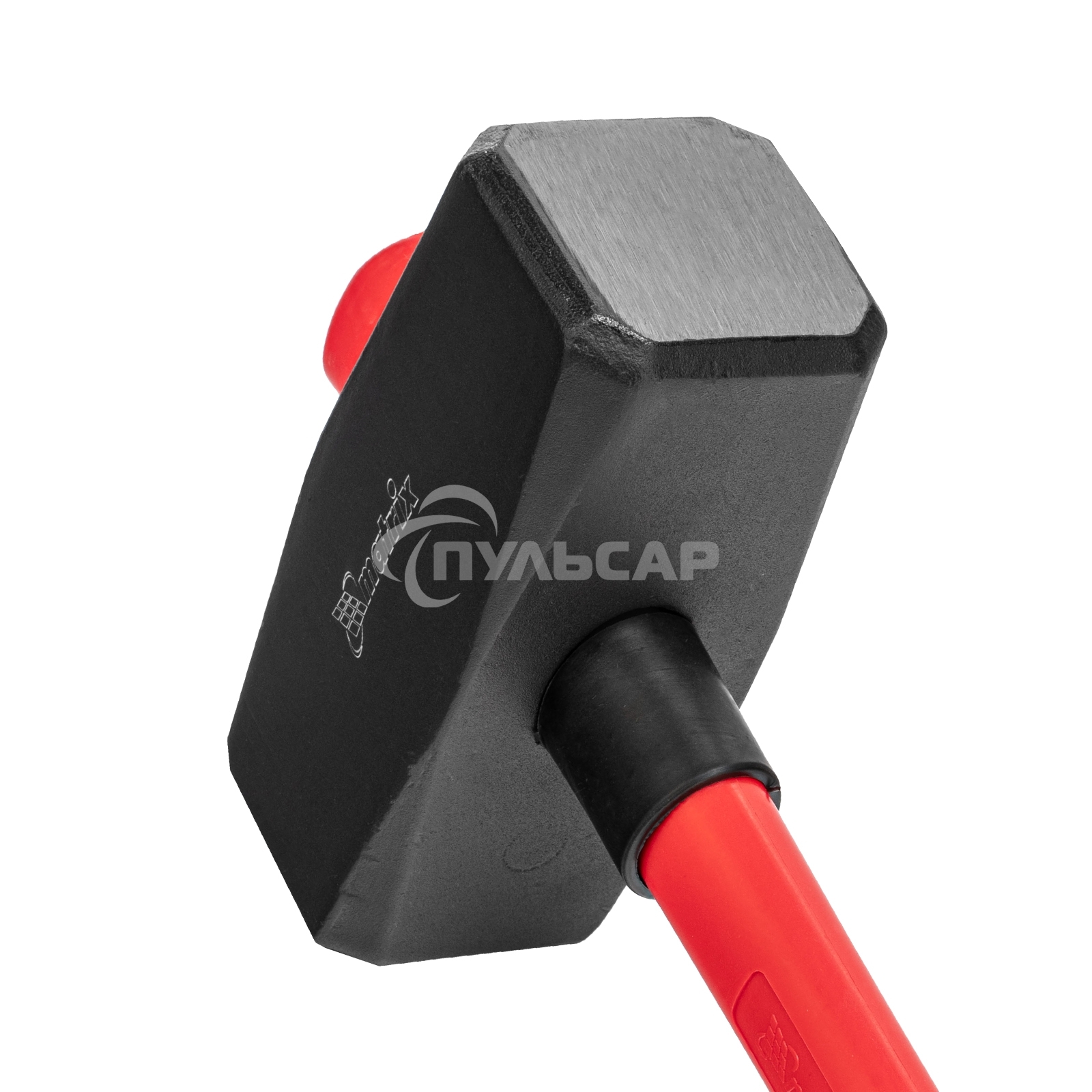 Кувалда Matrix 10000 г, фибергласовая обрезиненная рукоятка