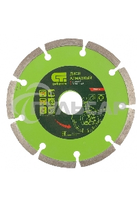 Диск алмазный СИБРТЕХ отрезной сегментный, 125 х 22,2 мм 731017