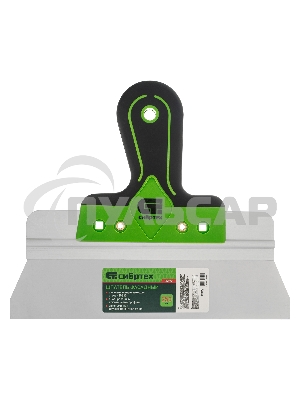 Шпатель фасадный Сибртех нержавеющая сталь 420S45, 250 мм, 2-компонентная ручка 85592