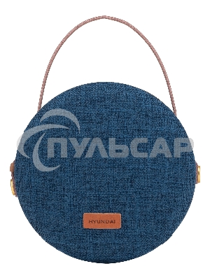 Колонка портатитвная Hyundai H-PAC520 синий 8W 1.0 BT/3.5Jack 10м 2200mAh