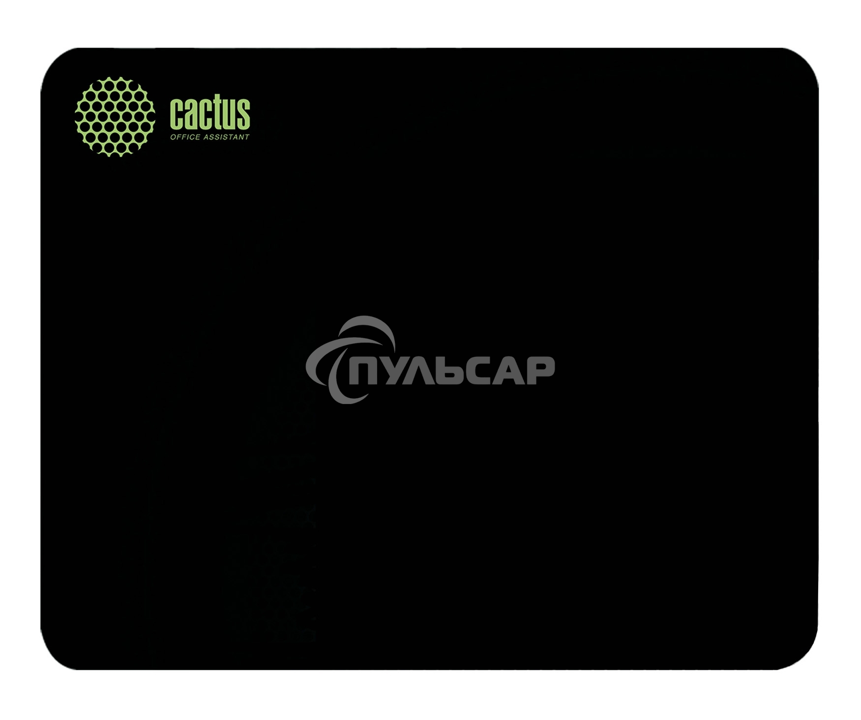 Коврик для мыши Cactus CS-MP-P01M Средний черный 300x250x2мм