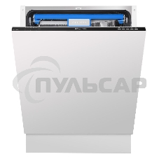 Встраиваемая посудомоечная машина Maunfeld MLP-12B, черный, 59.8 см, 14 компл., 47 дБ, класс A++