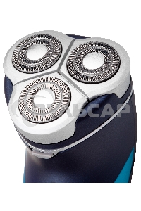 Электробритва роторная Starwind SSH 1525 реж.эл.:3 питан.:аккум. голубой/черный