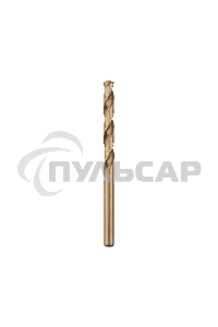 Сверло по металлу KRANZ Кобальт 12 мм, сталь HSS-Co 5 % M35 P6M5K5 DIN 338