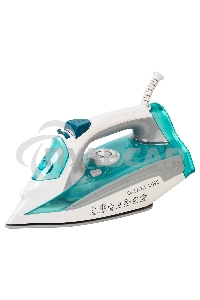 Утюг Galaxy Line GL 6127, бирюзовый, паровой, 2200 Вт, постоянный пар 50 г/мин, паровой удар 170 г/мин, функции: самоочистка, антикапля, антинакипь, функция увлажнения, вертикальное отпаривание, защита от перегрева, индикатор нагрева, керамическое покрыти
