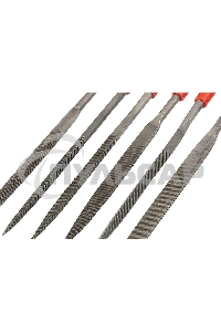 Набор надфилей Matrix 180 х 5мм 6шт пластиковые рукоятки