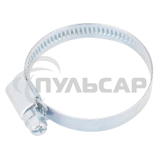 Хомуты нержав. сталь, стандартное болтовое крепление 140-160 мм, ширина 9 мм, 25 шт. Сибртех