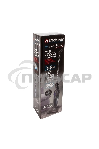 Пылесос вертикальный Endever VC-286 серый, питание от сети, 100 Вт, уборка сухая, пылесборник 1.9 л