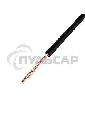 Провод ПГВА Rexant 1х1.00 мм², Cu, черный, бухта 200 м
