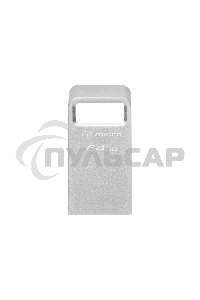 Флешка USB Kingston 64 Gb DataTraveler Micro DTMC3G2/64 Gb USB 3.0 серебристый