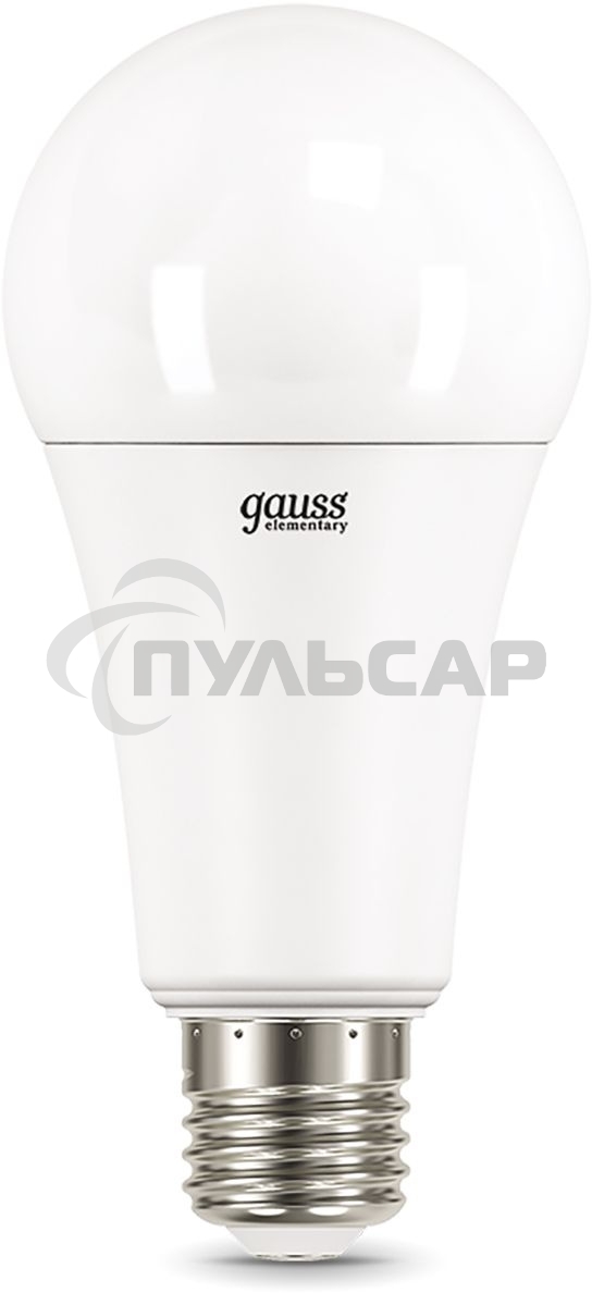Лампа светодиодная LED Gauss Elementary A67 35Вт E27 4100К
