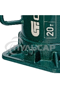 Домкрат гидравлический бутылочный, 20 т, 215-405 мм Сибртех