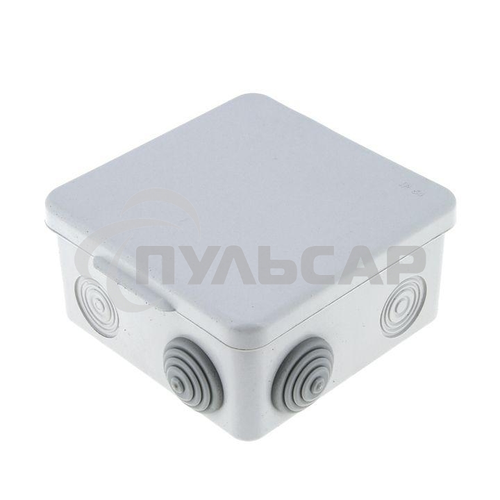 Коробка распределительная КМР-030-031 с крышкой наружная (85х85х40) 8 мембр. вводов IP55 EKF