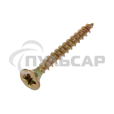 Саморез универсальный KRANZ 3х25, желтый цинк, короб (200 шт./уп.)