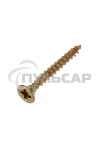 Саморез универсальный KRANZ 3х25, желтый цинк, короб (200 шт./уп.)