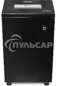 Шредер Heleos УО55-7 черный (секр.P-7) фрагменты 7лист. 55лтр.