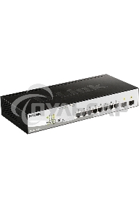Коммутатор D-Link DGS-1210-10P/F3A 8G управляемый