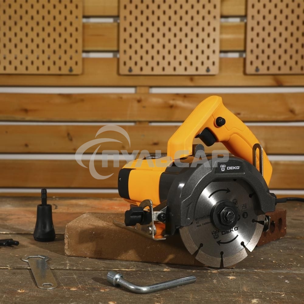 Циркулярная пила (дисковая) Deko DKCS1400 1400Вт (ручная)