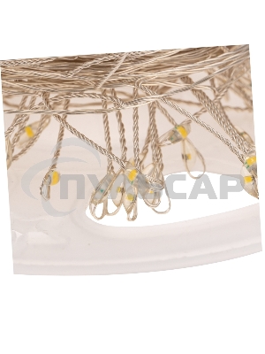 Гирлянда Neon-night роса Фейерверк с контроллером 20м, 500LED, цвет свечения теплый белый, на катушке