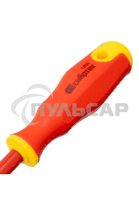 Набор отверток СИБРТЕХ 12936 диэлектрических до 1000в тестер crv двухкомпонентные рукоятки (7шт.)