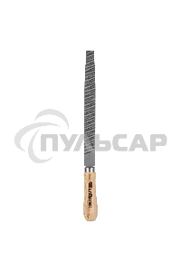 Напильник СИБРТЕХ,200 мм,плоский,деревянная ручка16226