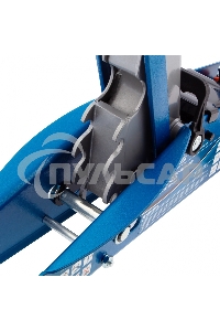 Домкрат STELS 51132гидравлический подкатной с фиксатором 2.5 т safety pin 140-385мм в кейсе