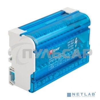 Шина нулевая в корпусе 4х15 EKF sn0-4x15