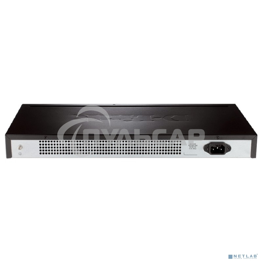 Коммутатор управляемый 2 уровня D-Link DES-3200-28/C1A с 24 портами 10/100BASE-T + 2 комбо-портами 1000Base-T/SFP