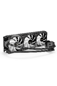 Система водяного охлаждения ExeGate BlackWater-360.PWM.RGb черный, 120 мм, алюминий/медь, 2000 об/мин, 37 дБ, 4 pin, 280 Вт