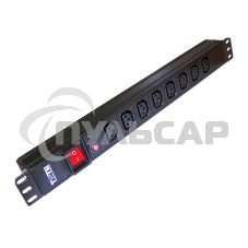 Блок распределения питания Lanmaster TWT-PDU19-10A8C3 гор.размещ. 8xC13 базовые 10A C14 Блок распределения питания Lanmaster TWT-PDU19-10A8C3 гор.размещ. 8xC13 базовые 10A C14