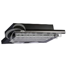 Вытяжка встраиваемая Elikor Интегра 60П-400-В2Л черный, 60 см, 400 куб. м/ч, 55 дБ