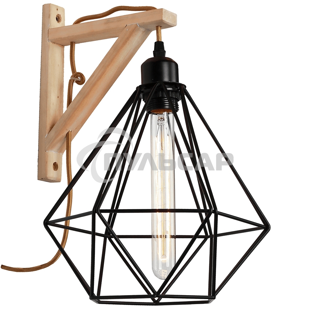 Светильник подвесной Hiper H144-1 1E2760Вт черный