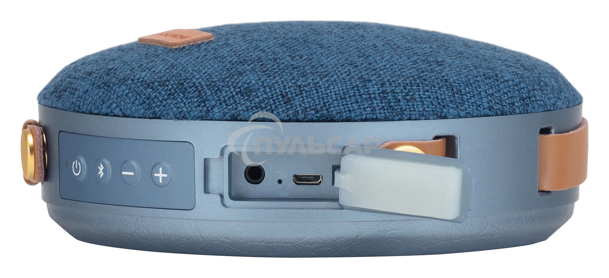 Колонка портатитвная Hyundai H-PAC520 синий 8W 1.0 BT/3.5Jack 10м 2200mAh